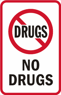 no drugs allowed at ddparties